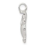 Sterling Silver Graduation Owl Charm - Image 2