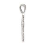 Sterling Silver Budded Cross Pendant - Image 2