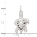 Sterling Silver Turtle Charm - Image 3