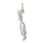 Sterling Silver Hula Dancer Charm - Image 2