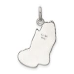 Sterling Silver Praying Hands Charm - Image 4