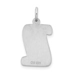 Sterling Silver Rhodium-plated Diploma Charm - Image 3