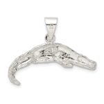 Sterling Silver Alligator Charm - Image 3