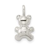 Sterling Silver Teddy Bear Charm - Image 3