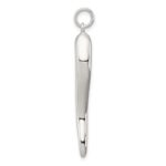 Sterling Silver Italian Horn Pendant - Image 2