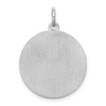 Sterling Silver Rhodium-plated Lhasa Apso Disc Charm - Image 4