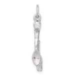Sterling Silver Knife, Fork & Spoon Charm - Image 4