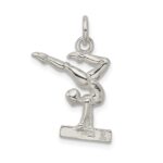 Sterling Silver Gymnast Charm - Image 3