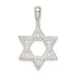 Sterling Silver Star of David Charm - Image 4