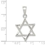 Sterling Silver Star of David Charm - Image 3