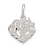 Sterling Silver Sweet 16 Charm