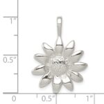 Sterling Silver Sunflower Pendant - Image 3