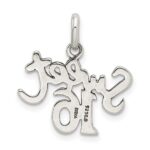 Sterling Silver Sweet 16 Charm - Image 3