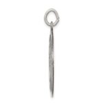 Sterling Silver Antiqued St. Christopher Medal - Image 2