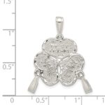 Sterling Silver 3-Piece Break apart Best Friends Charm - Image 3
