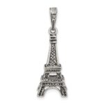 Sterling Silver Eiffel Tower Pendant - Image 4