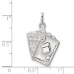 Sterling Silver Playing Card's Charm - Image 3