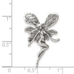 Sterling Silver Antiqued Fairy Chain Slide - Image 3