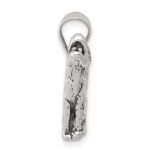 Sterling Silver Antiqued Wolf Charm - Image 2