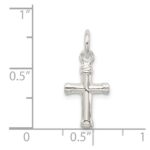Sterling Silver Cross Charm - Image 4