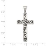 Sterling Silver Latin Cross Pendant - Image 3