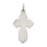 Sterling Silver Antiqued Eastern Orthodox Cross Charm - Image 4