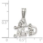 Sterling Silver #1 Nana Pendant - Image 3