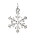 Sterling Silver Snowflake Pendant - Image 4