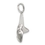 Sterling Silver 3D Antiqued Large Boat Propeller Charm - Image 2