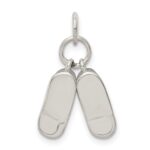 Sterling Silver Baby Shoes Charm - Image 4
