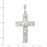 Sterling Silver Crucifix Pendant - Image 3