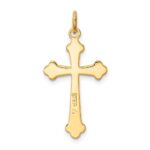 Sterling Silver w/ 18K Plating Cross Charm - Image 4