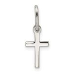 Sterling Silver Small Cross Charm - Image 4