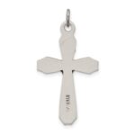 Sterling Silver Antiqued INRI Crucifix Pendant - Image 4