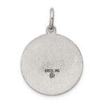 Sterling Silver Antiqued Ecce Homo Medal - Image 3
