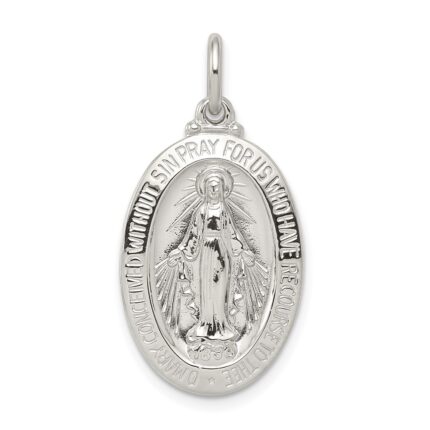 Sterling Silver Miraculous Medal