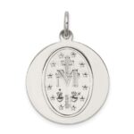 Sterling Silver Miraculous Medal - Image 3