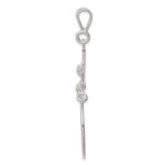 Sterling Silver #1 Mom Charm Holder - Image 2