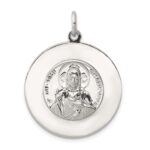 Sterling Silver Queen of the Holy Scapular Medal - Image 4