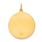 24k Gold-plated Sterling Silver St. Christopher Medal - Image 4