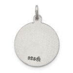 Sterling Silver Antiqued Saint Joseph Medal - Image 4