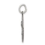 Sterling Silver Antiqued Saint Mark Medal - Image 2