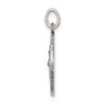 Sterling Silver Antiqued Saint Patrick Medal - Image 2