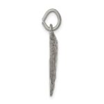 Sterling Silver Antiqued Praying Hands Charm - Image 2