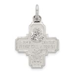 Sterling Silver 4-way Medal - Image 4