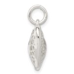Sterling Silver Filigree Heart Charm - Image 2