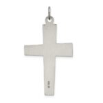 Sterling Silver Antiqued Cross Pendant - Image 4