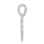 Sterling Silver Enameled Little Princess Heart Pendant - Image 2