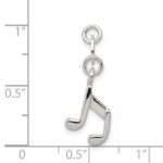 Sterling Silver Music Note Charm - Image 3