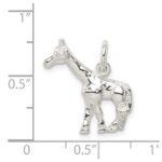 Sterling Silver Giraffe Charm - Image 3